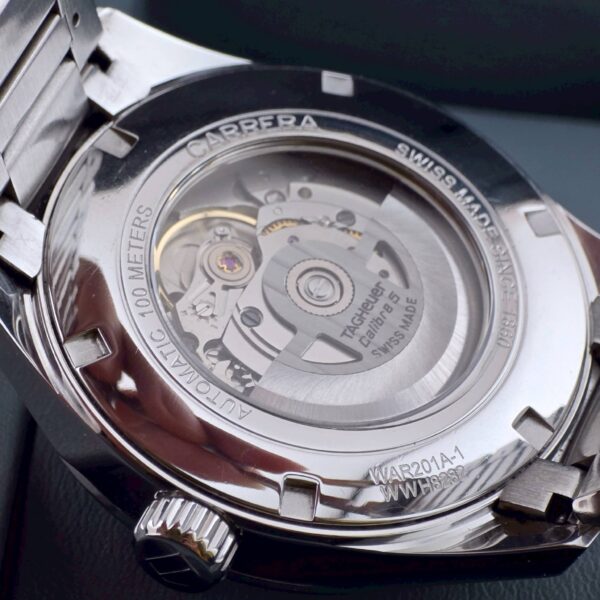 TAG Heuer Carrera Calibre 5 Day-Date Ref. WAR201A.BA0723 (WAR201A-1) - Image 5