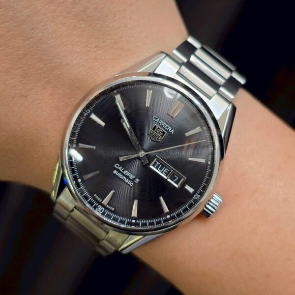 TAG Heuer Carrera Calibre 5 Day-Date Ref. WAR201A.BA0723 (WAR201A-1) - Image 3