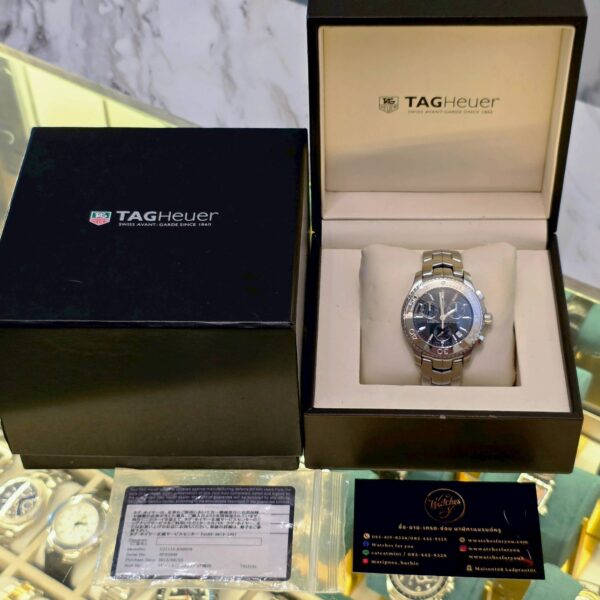 Tag Heuer Link Chronograph Blue Dial CJ1112.BA0576 - Image 2