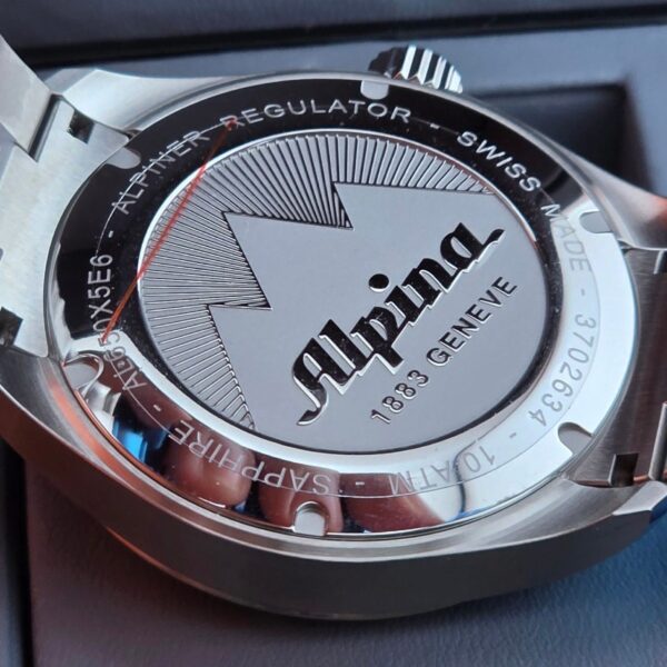 Alpina Automatic AL-650NSS5E6B Regulator Men's Watch - Image 3