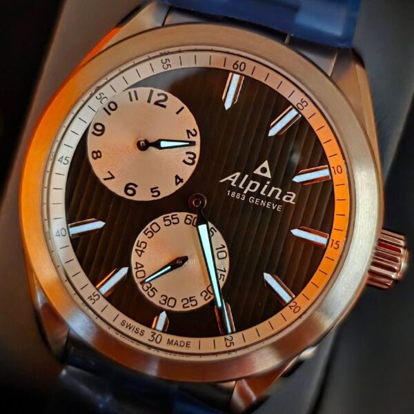 Alpina Automatic AL-650NSS5E6B Regulator Men's Watch - Image 7
