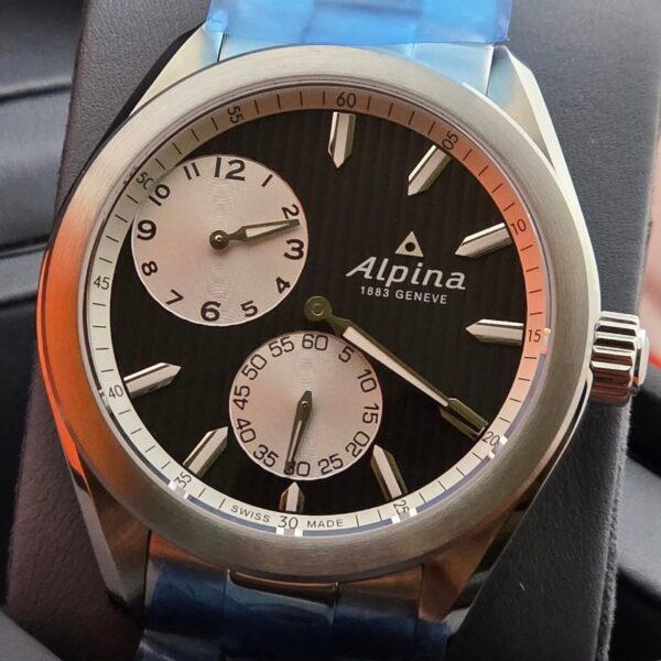 Alpina Automatic AL-650NSS5E6B Regulator Men's Watch - Image 9