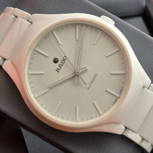 RADO True L White Dial Men's Ceramic Watch R27058012