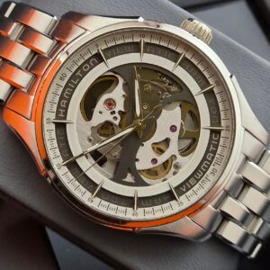Hamilton JAZZMASTER VIEWMATIC SKELETON GENT AUTO Automatic 40mm H42555151