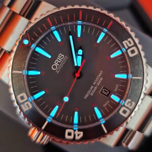 Oris AQUIS RED LIMITED EDITION 01 733 7653 4183-Set MB