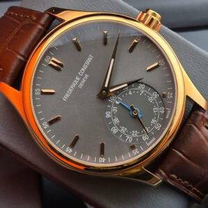 Frederique Constant Watch Men's Horological Smartwatch Classics Rose Gold FC-285LGS5B4