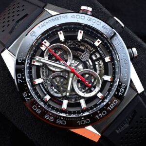 TAG Heuer Carrera Heuer-01 Skeleton Chronograph (Ref:CAR2A1Z.FT6044)