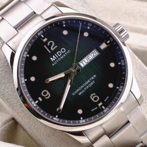 Mido Multifort Chronometer Caliber 80 Si Green Liko Dial (Ref. M038.431.11.097.00)