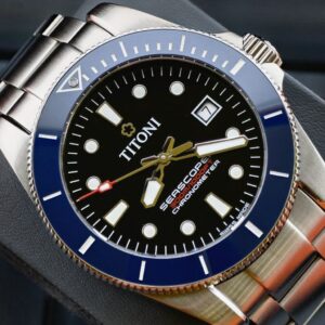 Titoni Seascoper 300 Ref. 83300 COSC Certified Chronometer Automatic Diver’s 300M