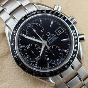 Omega Speedmaster Date Chronograph 40mm Black Dial Steel Ref.3210.50.00