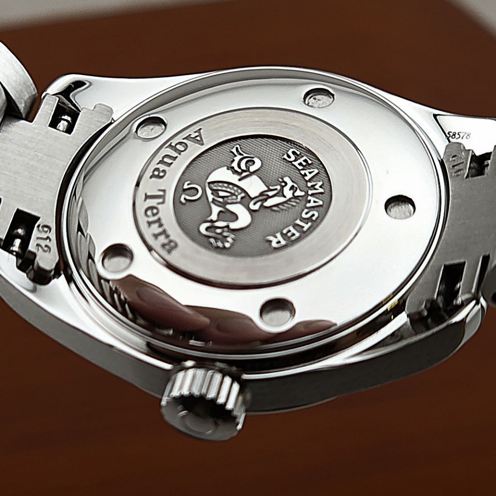 OMEGA Seamaster Aqua Terra 150M Ref:2577.80.00 Lady Size Blue Dial - Image 6