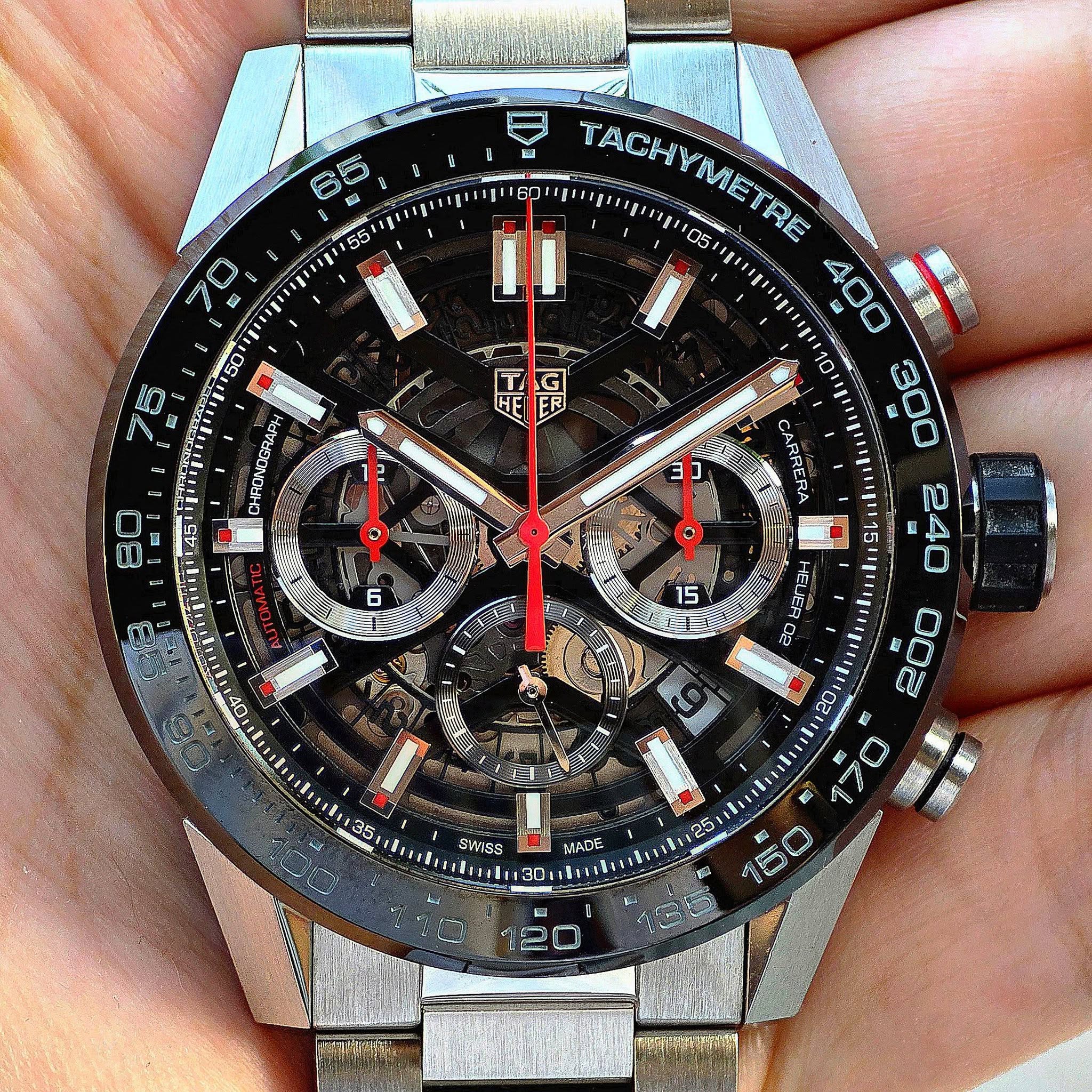 TAG Heuer Carrera Calibre Heuer 02 Skeleton Ref. CBG2A10 - Image 5
