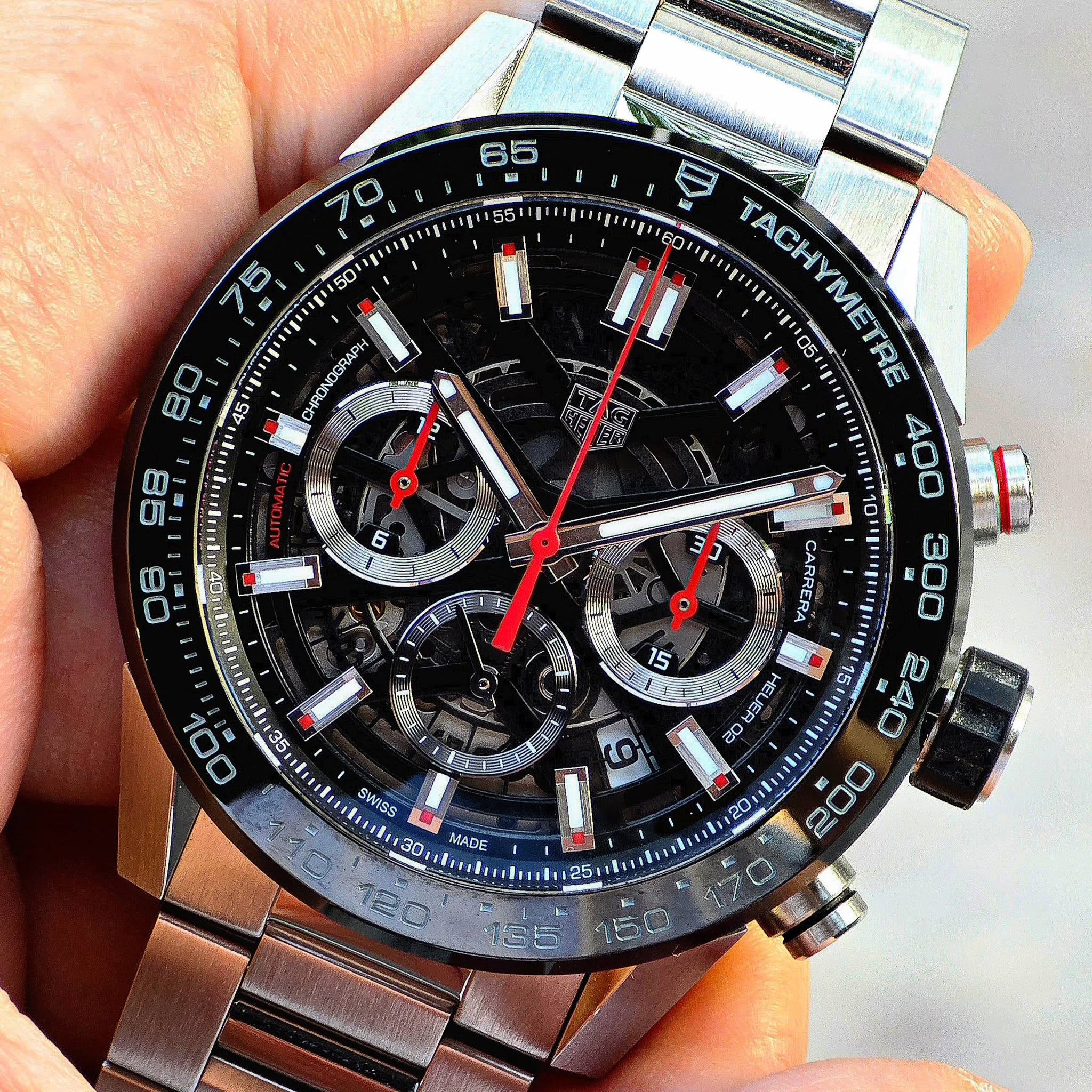 TAG Heuer Carrera Calibre Heuer 02 Skeleton Ref. CBG2A10 - Image 9