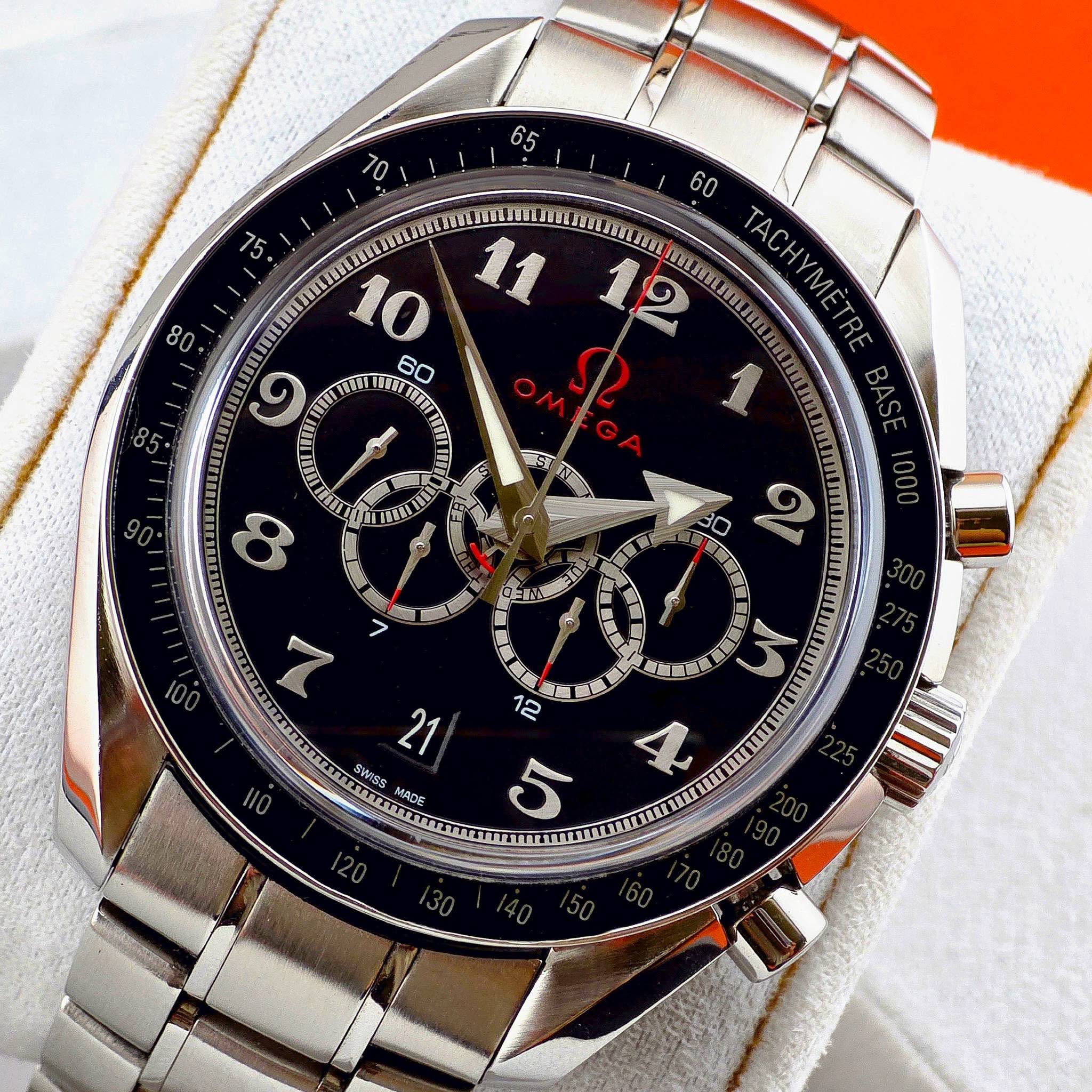 OMEGA Speedmaster 321.30.44.52.01.002 Olympic Collection BroadArrow - Image 7