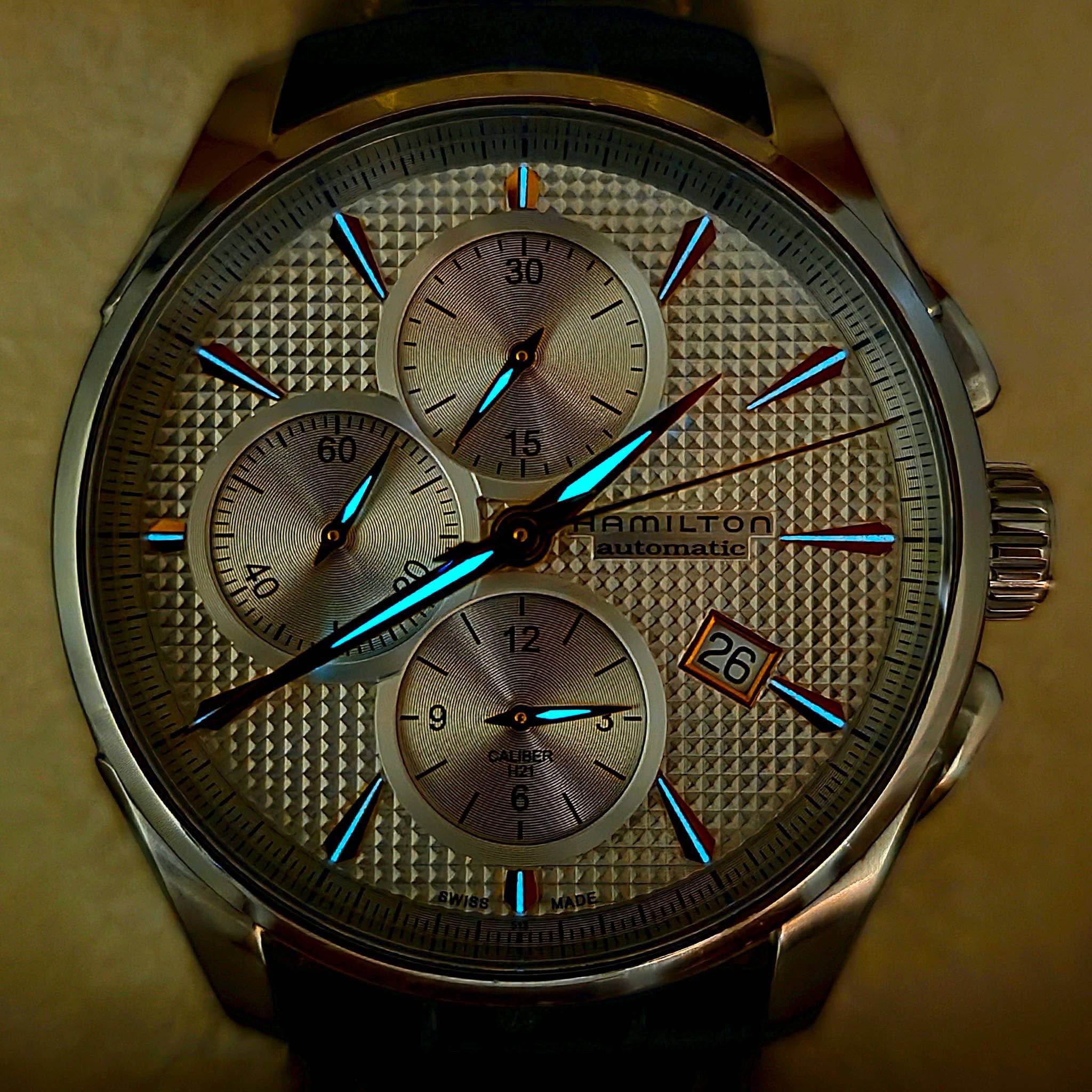 Hamilton Jazzmaster Auto Chrono Ref. H32586111 - Image 5