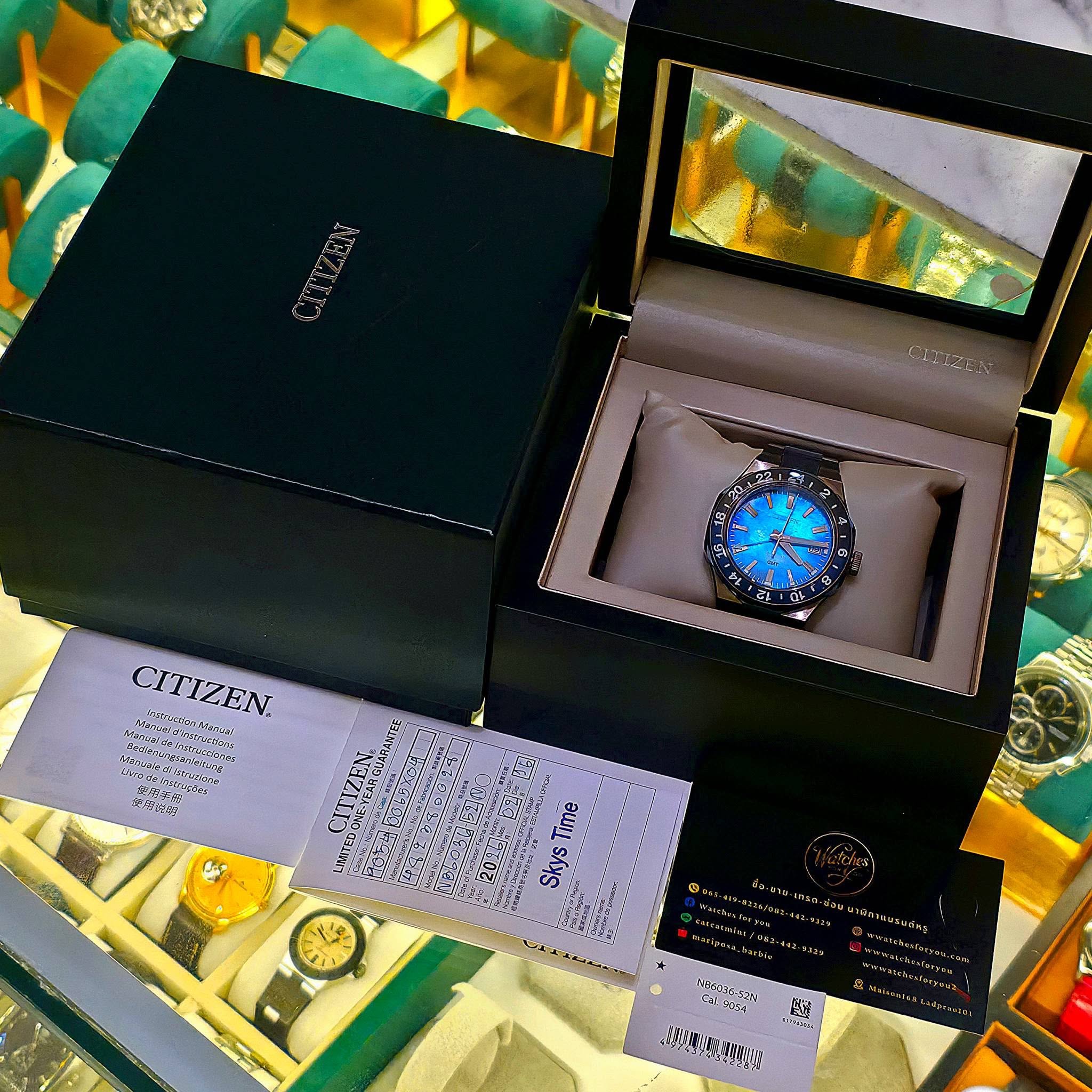 CITIZEN SERIES 8 880' GMT NB6036-52N Limited Edition 2,200 units - Image 9