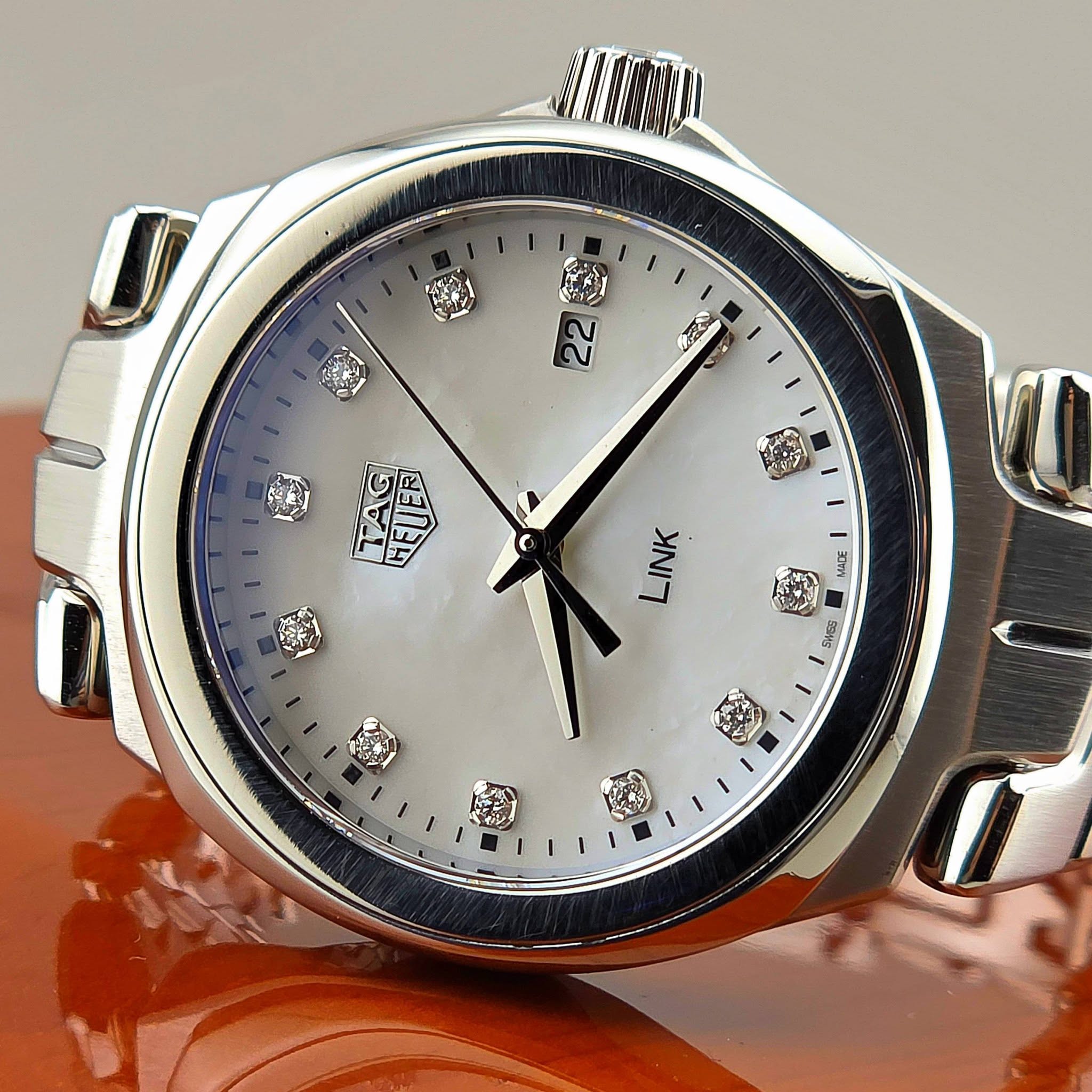 TAG Heuer Link Date Quartz 32 mm Steel WBC1312.BA0600 - Image 2