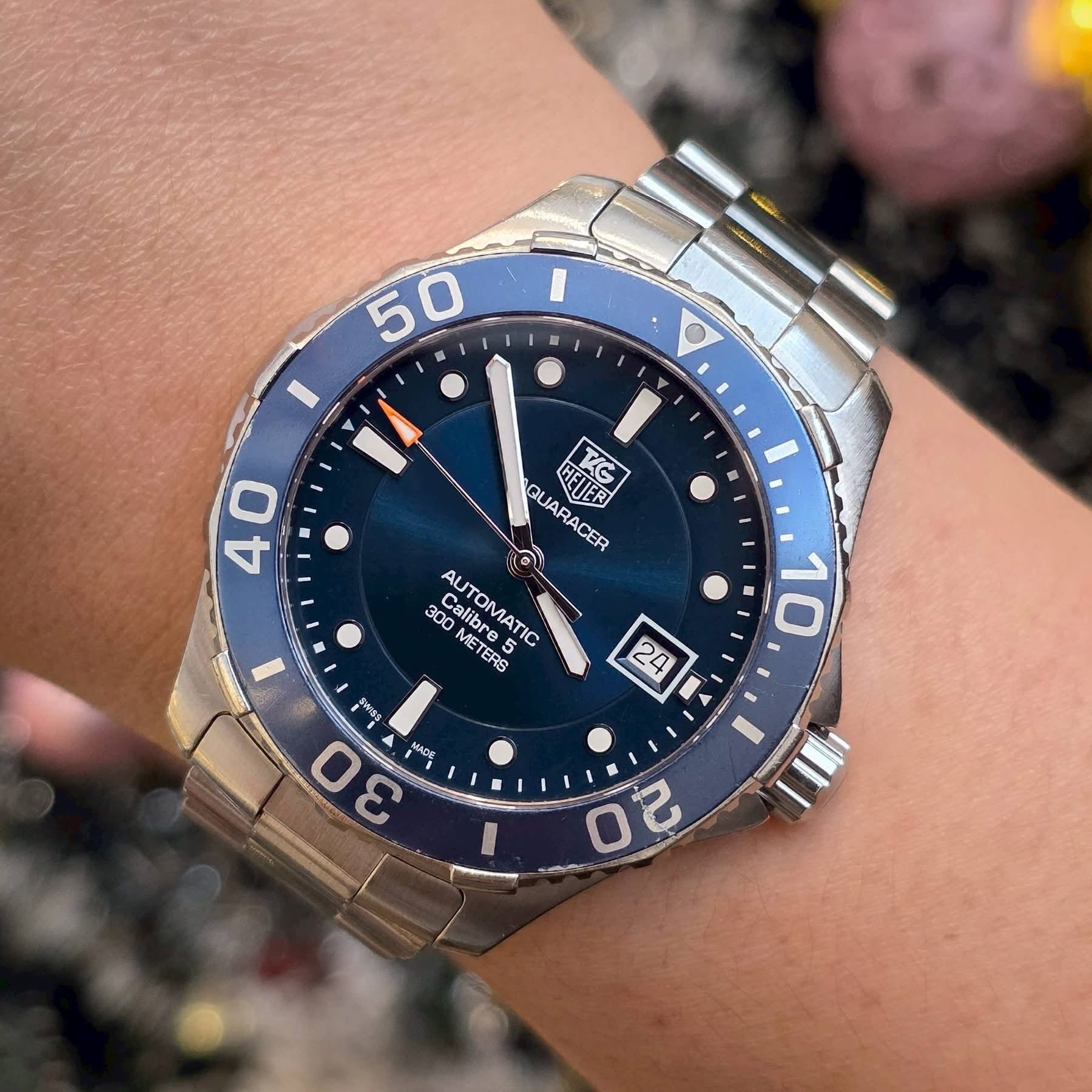 TAG Heuer Aquaracer Automatic Calibre 5 รุ่น WAN2111 - Image 2