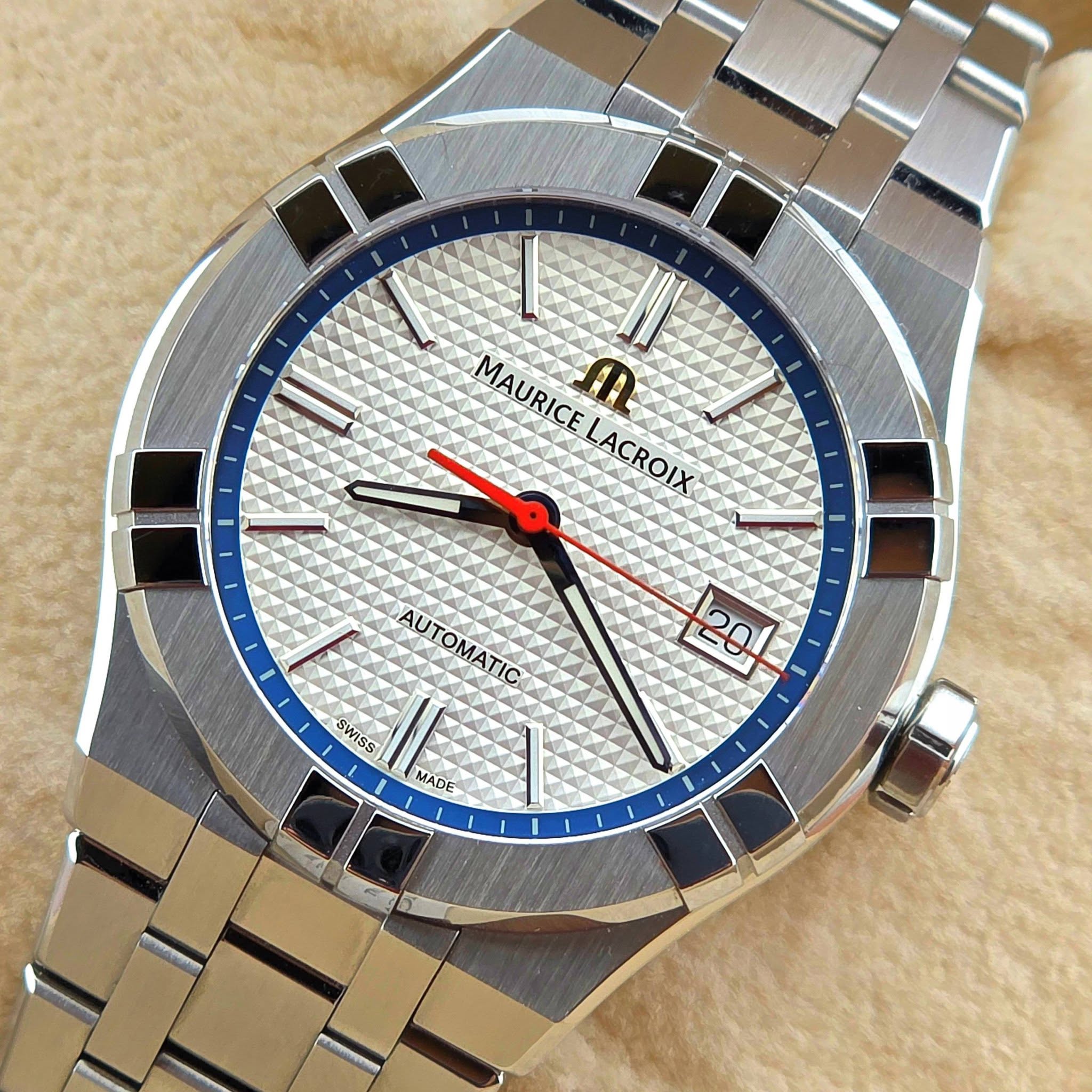 Maurice Lacroix x Pond Review AIKON Automatic Limited Edition 39 mm Ref: AI6007-SS00F-130-A - Image 4