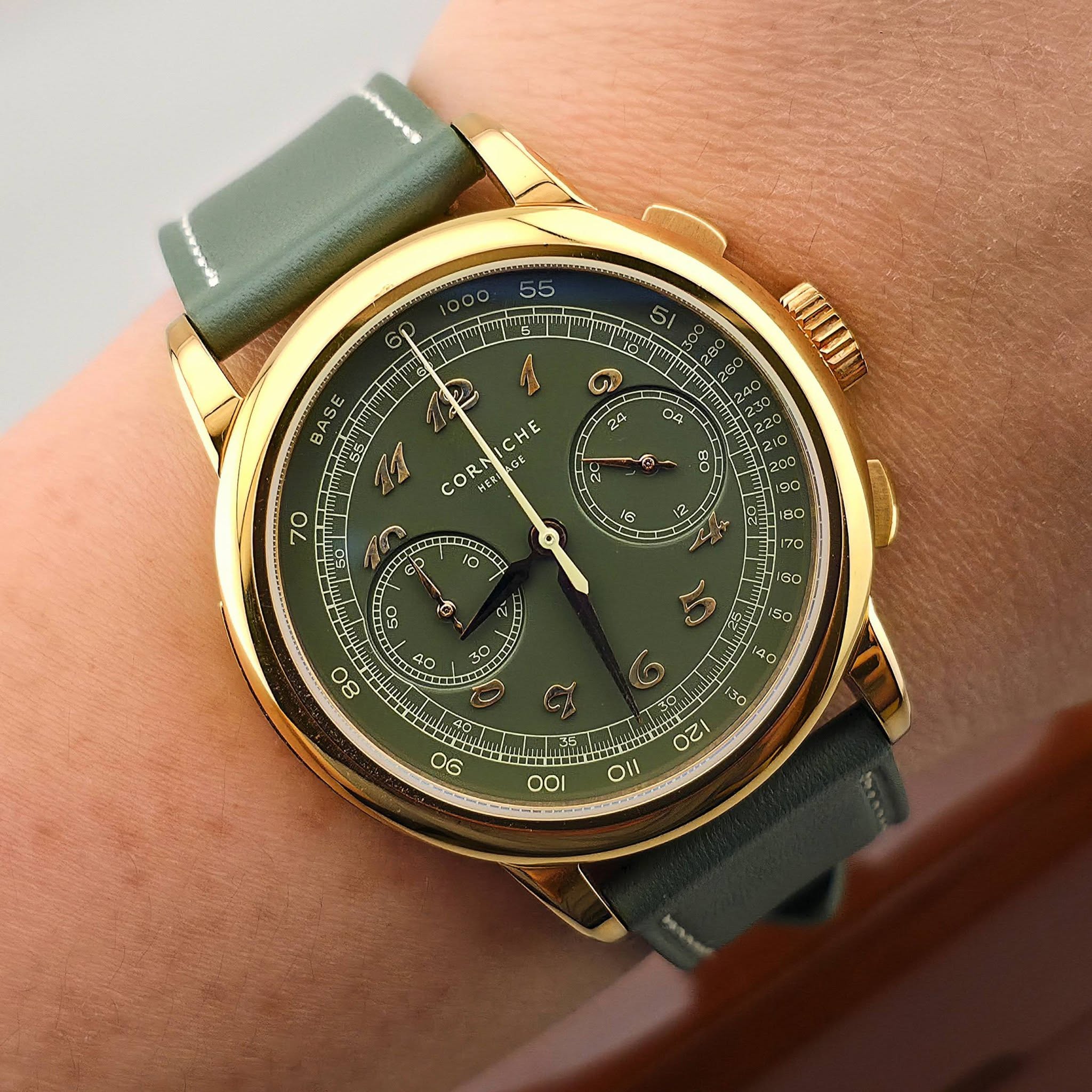 Corniche Heritage Chronograph “Conifer” Limited Edition CRN0031A - Image 3