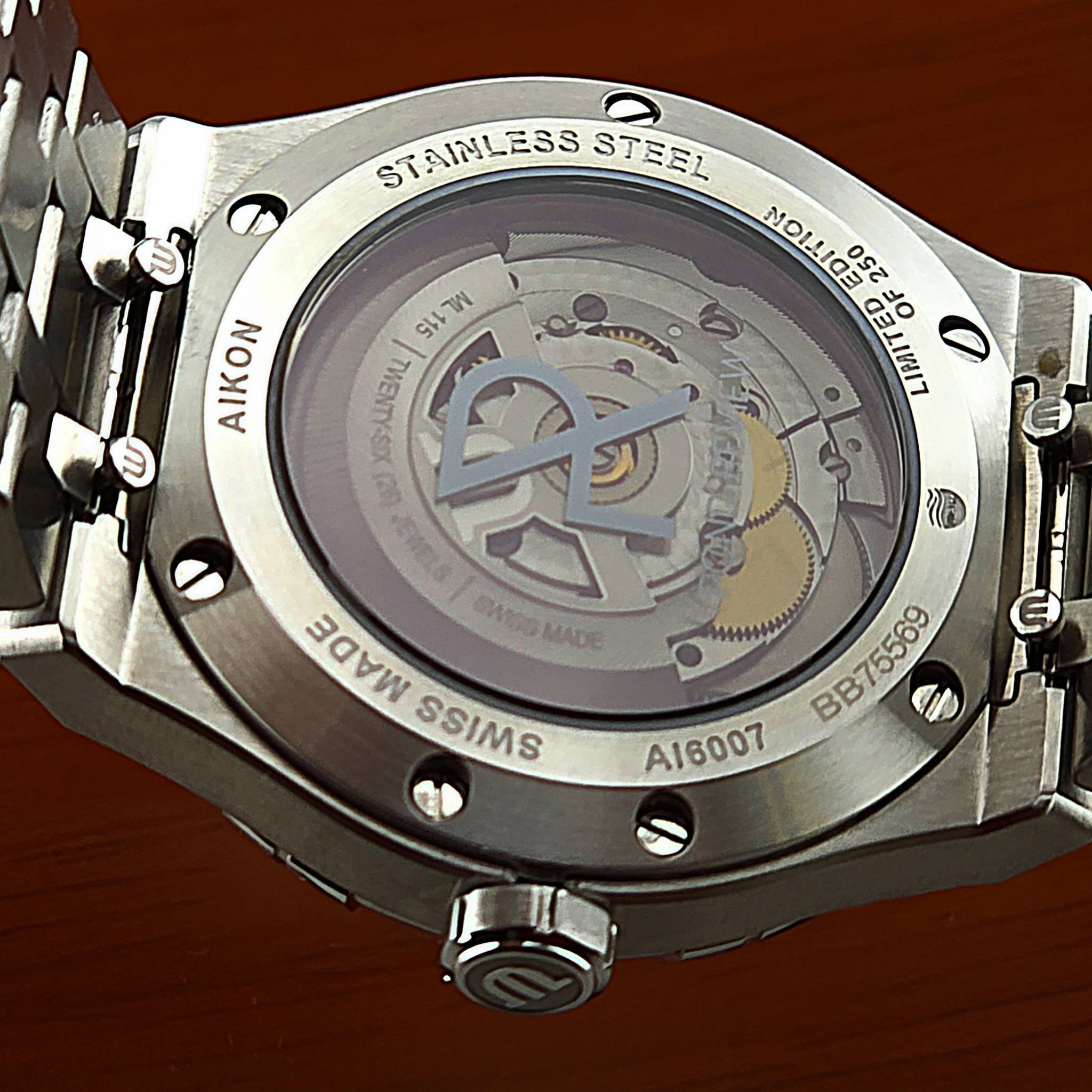 Maurice Lacroix x Pond Review AIKON Automatic Limited Edition 39 mm Ref: AI6007-SS00F-130-A - Image 5