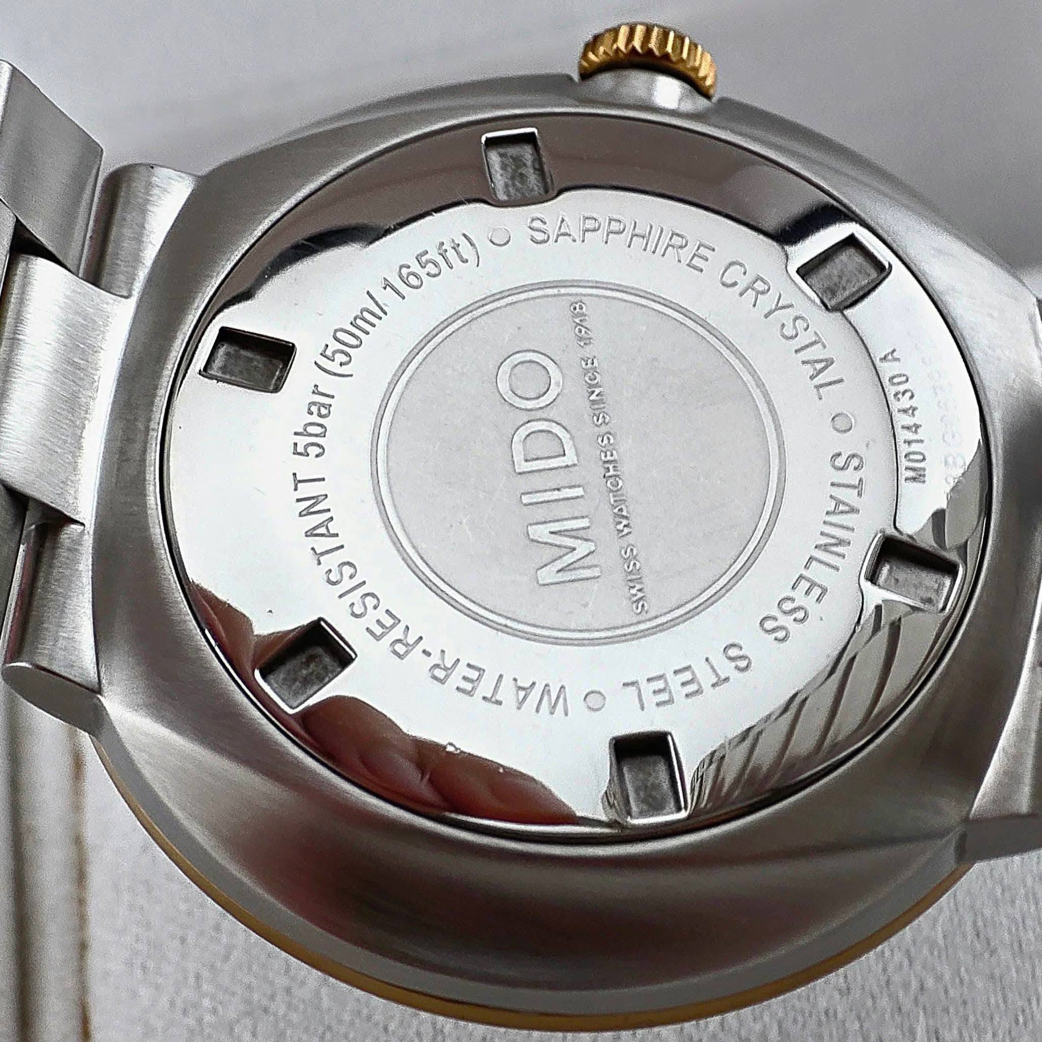 MIDO Commander Datoday Ref. M014.430.22.031.00 Automatic Two-Tone Tone - Image 8