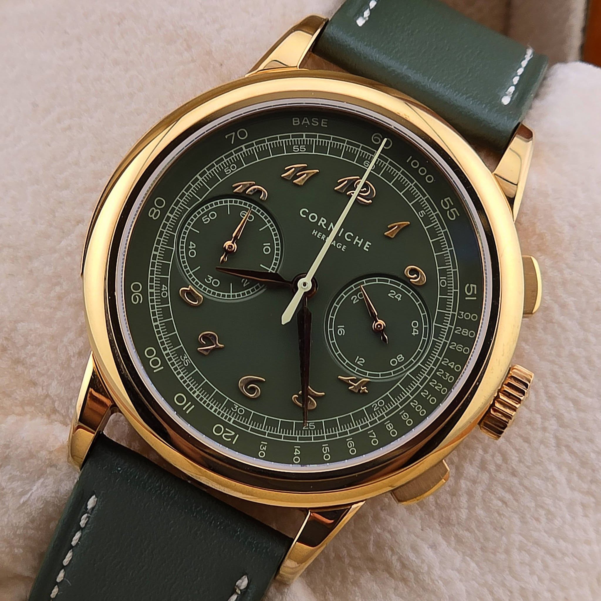 Corniche Heritage Chronograph “Conifer” Limited Edition CRN0031A - Image 8
