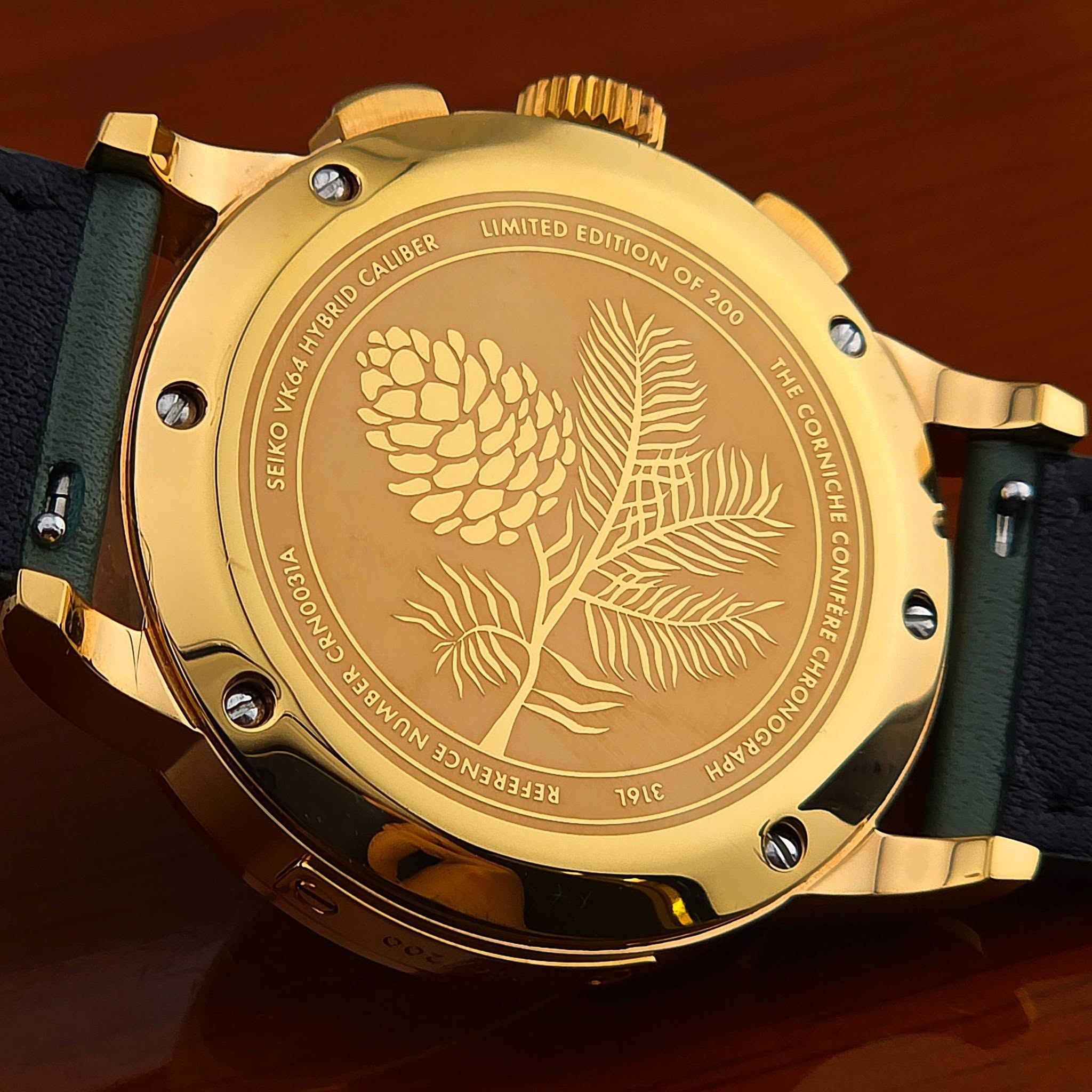 Corniche Heritage Chronograph “Conifer” Limited Edition CRN0031A - Image 9