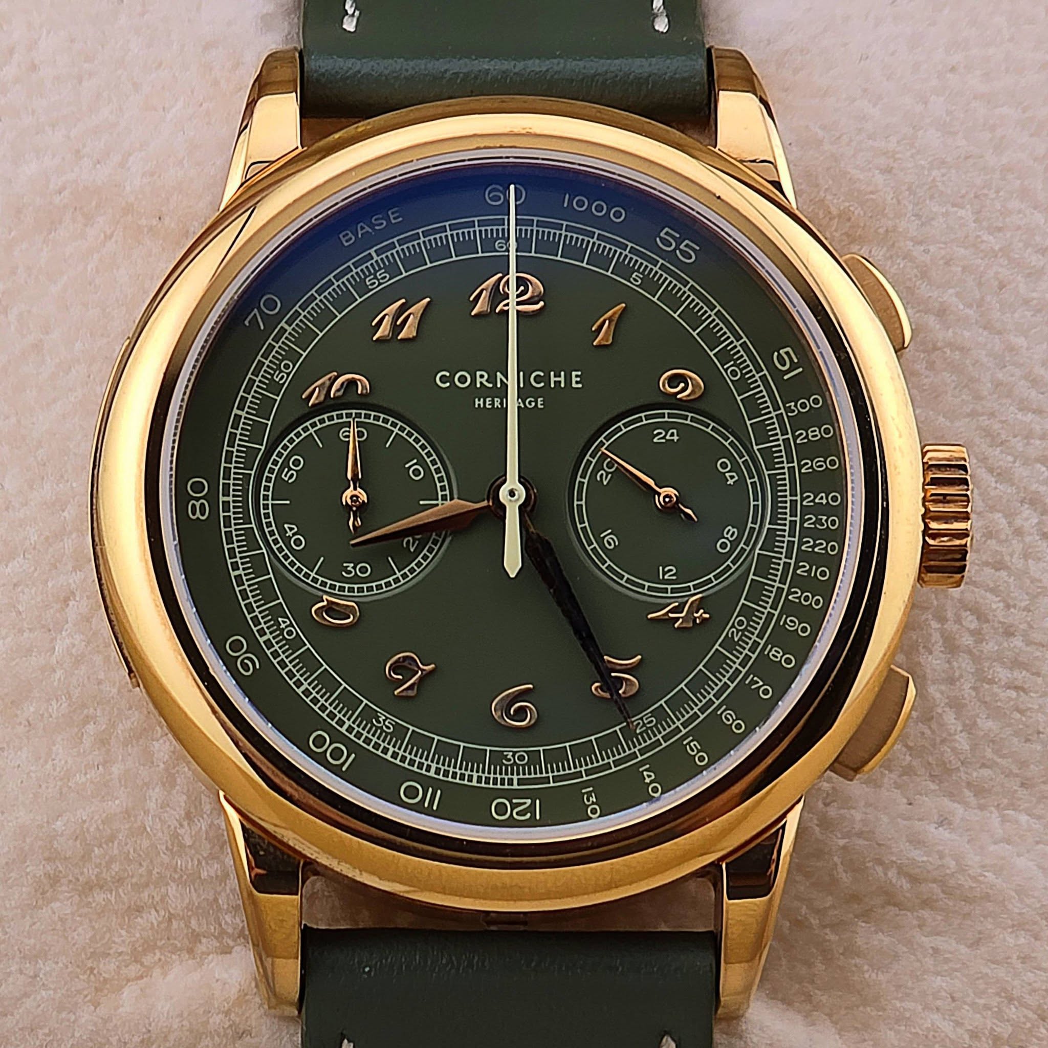 Corniche Heritage Chronograph “Conifer” Limited Edition CRN0031A - Image 10