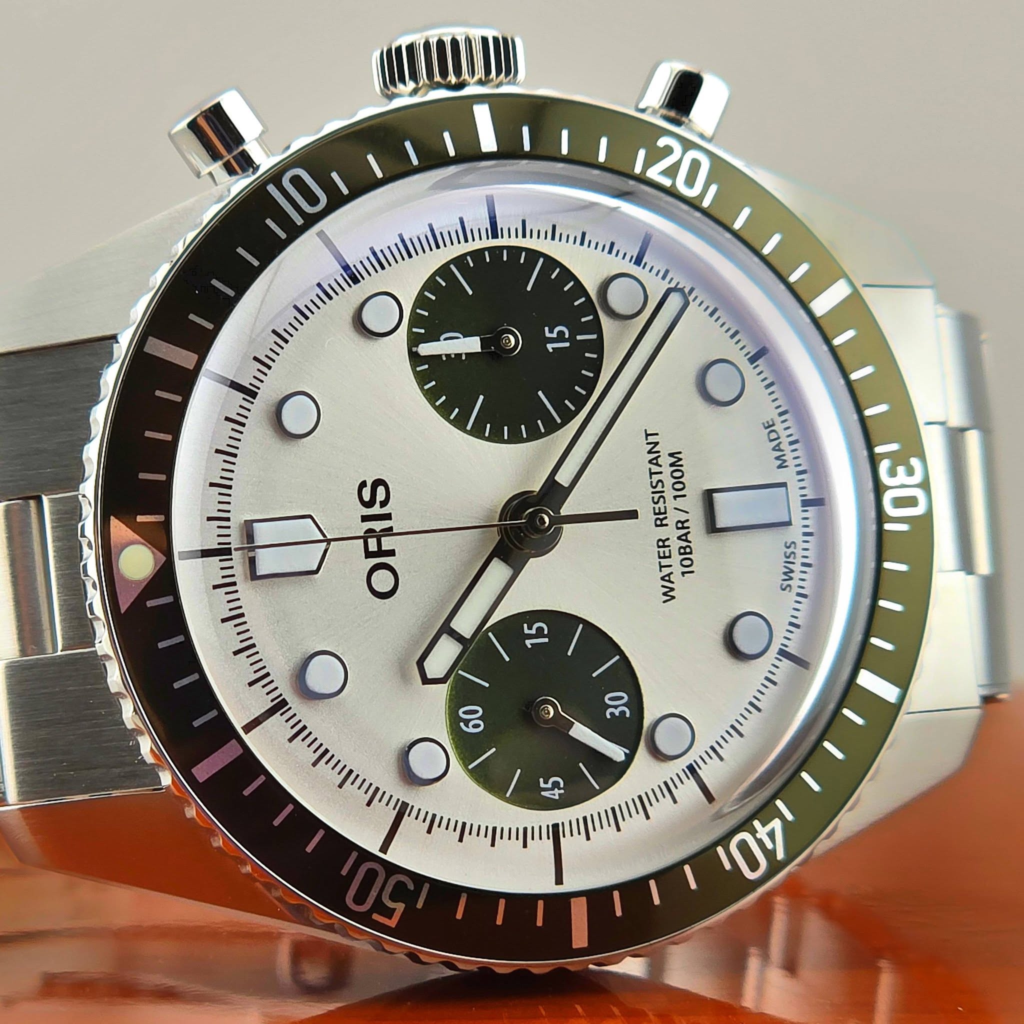 Oris Divers Sixty‑Five Chronograph Reference 01 771 7791 4051-07 8 20 18 - Image 3