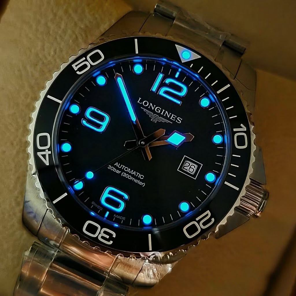 LONGINES HYDROCONQUEST L3.782.4.06.6 อัตโนมัติ 43.00 mm - Image 2