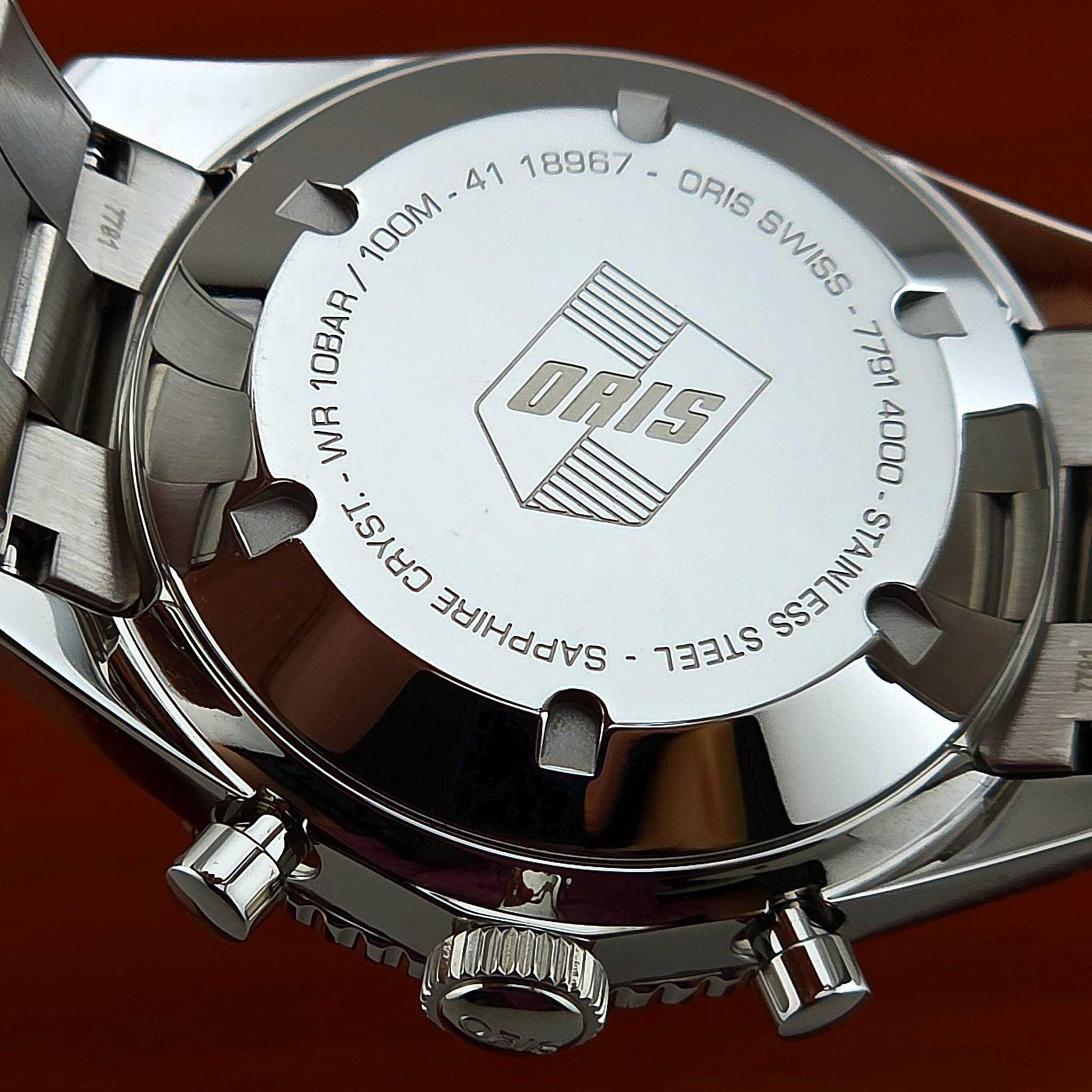 Oris Divers Sixty‑Five Chronograph Reference 01 771 7791 4051-07 8 20 18 - Image 9