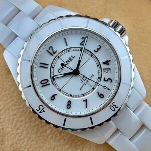 CHANEL J12 Automatic Calibre 12.1 (White Ceramic 38mm) Ref. H5700