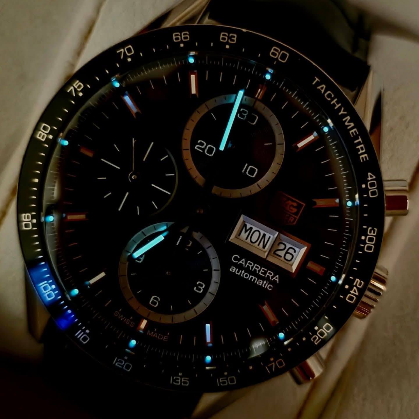 Tag Heuer Carrera Automatic Chronograph CV201AG.BA0725 Juan Manuel Fangio - Image 4