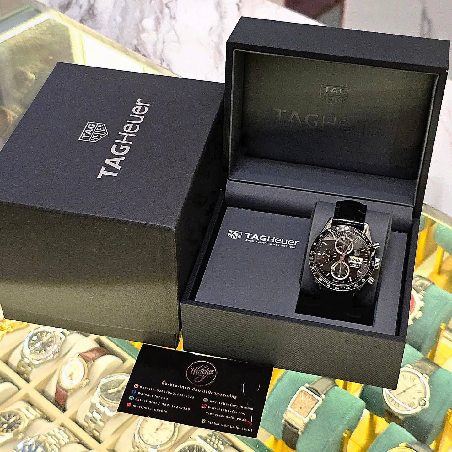Tag Heuer Carrera Automatic Chronograph CV201AG.BA0725 Juan Manuel Fangio - Image 7