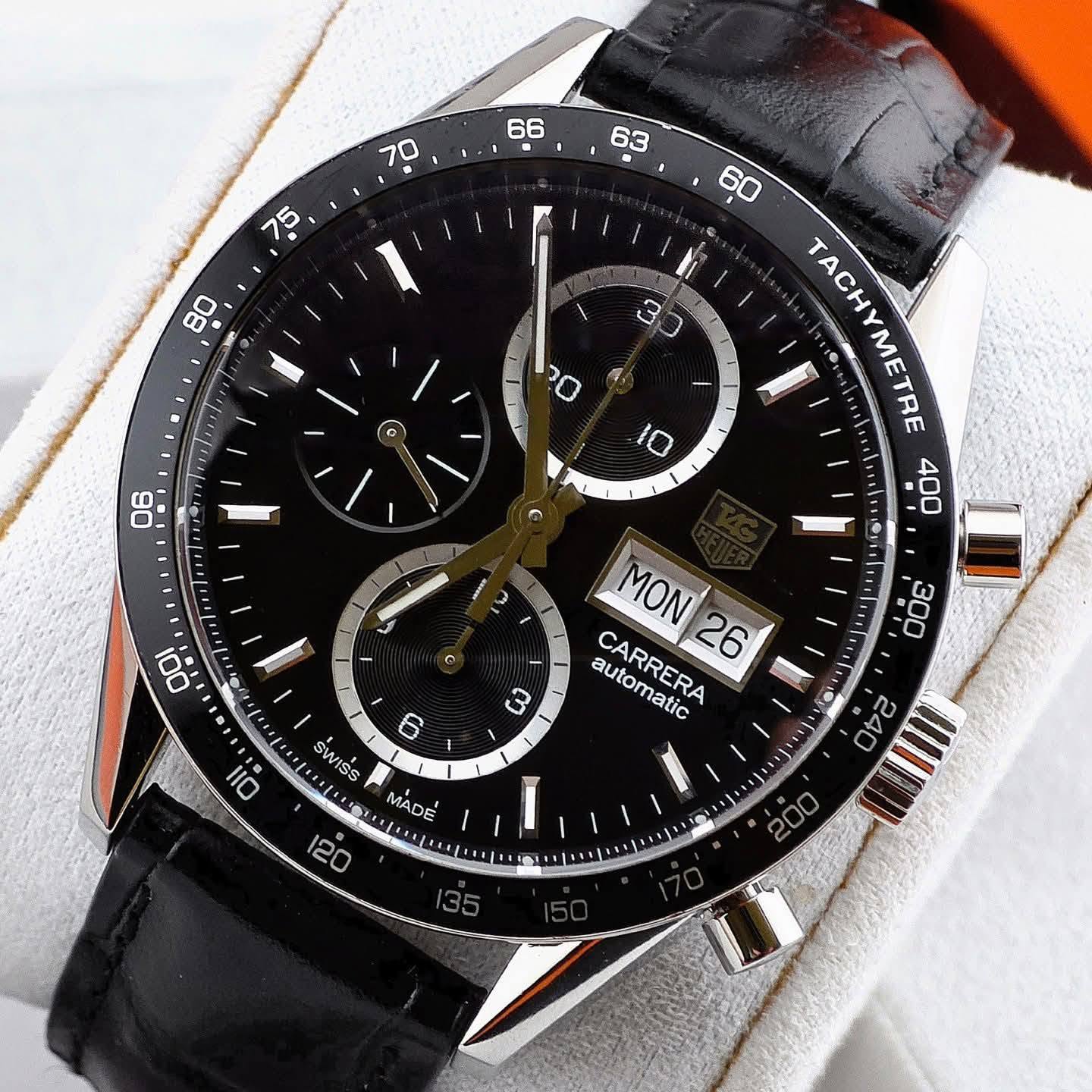 Tag Heuer Carrera Automatic Chronograph CV201AG.BA0725 Juan Manuel Fangio - Image 9