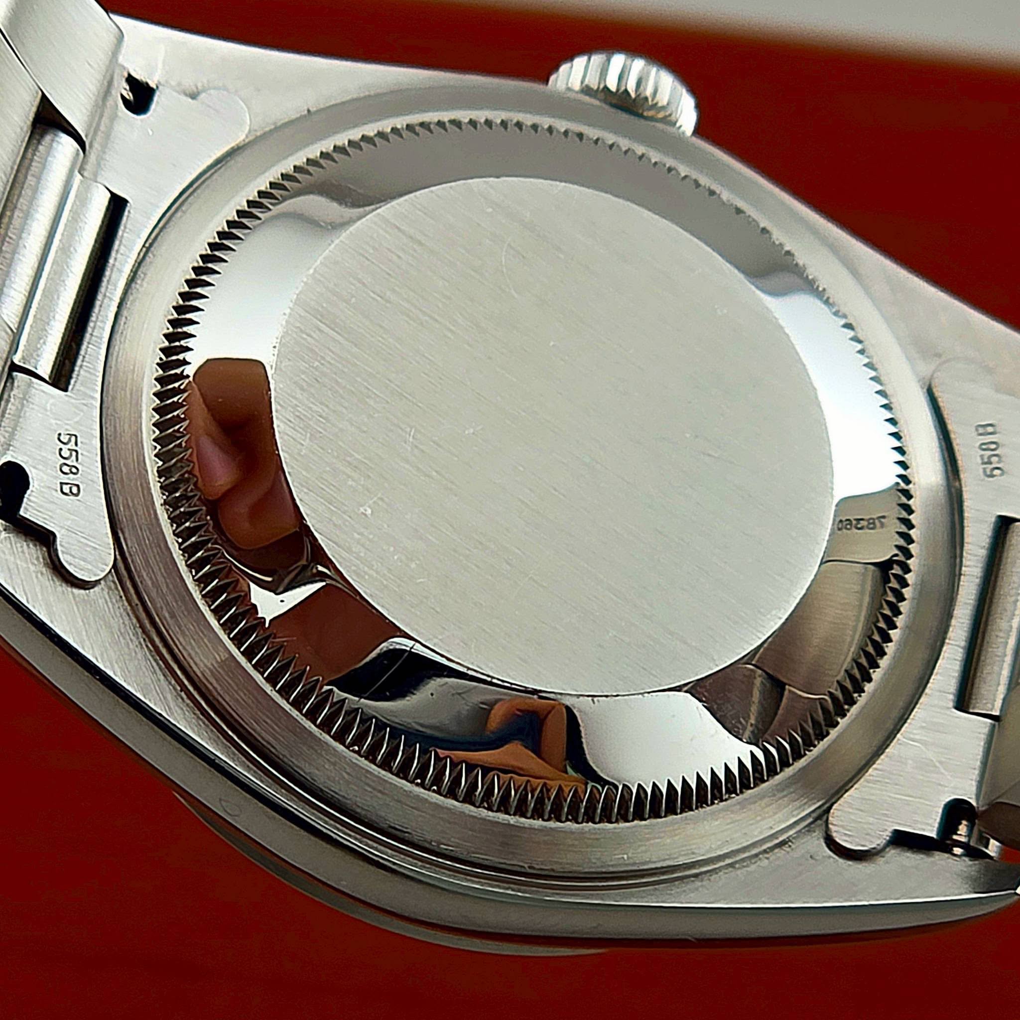 Rolex Oyster Perpetual Datejust Ref. 16200 Blue Roman Dial - Image 10