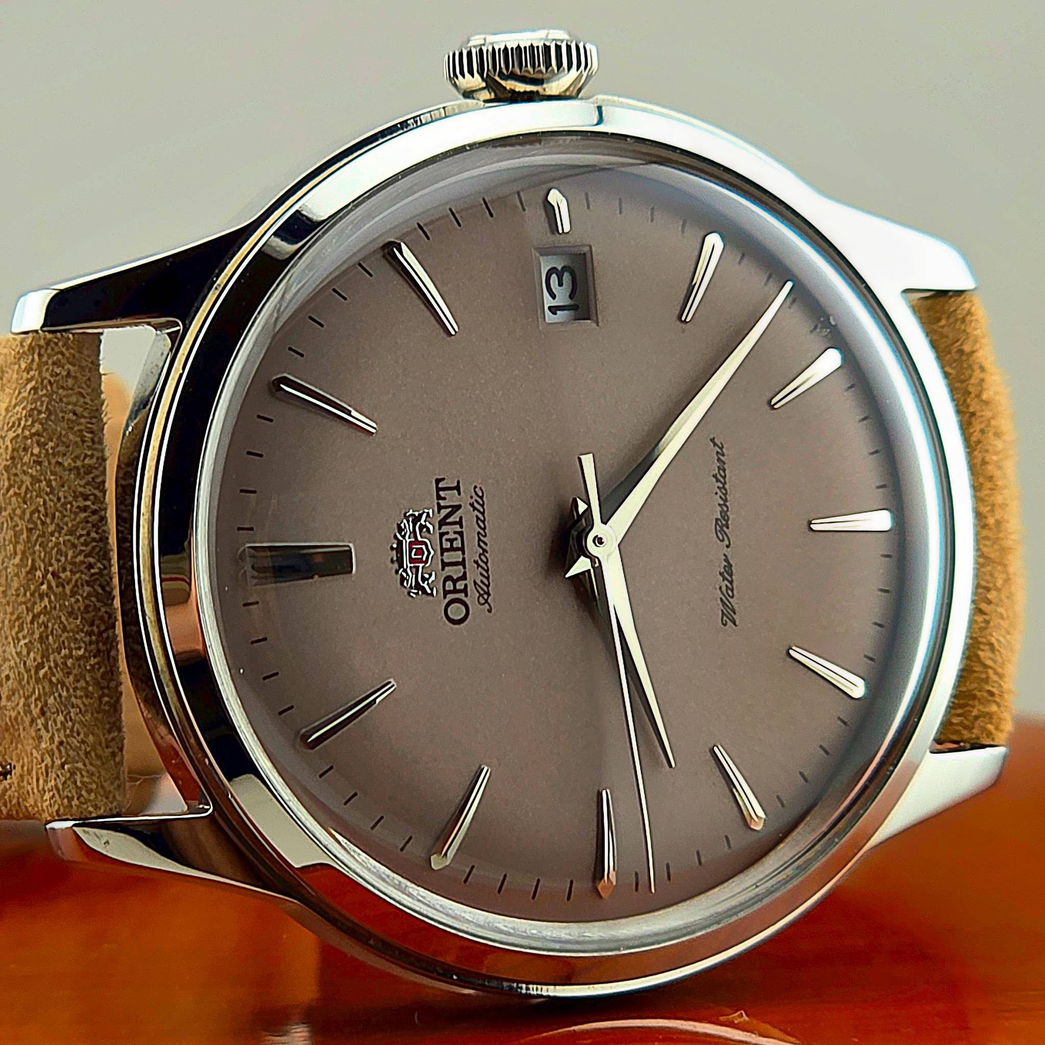 Orient Bambino 38mm Limited Edition Ref: RA-AC0M07N (Dove Grey Dial) - Image 4