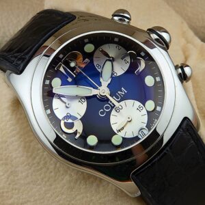 Corum Bubble Chronograph Blue Dial 45mm 396.150.20