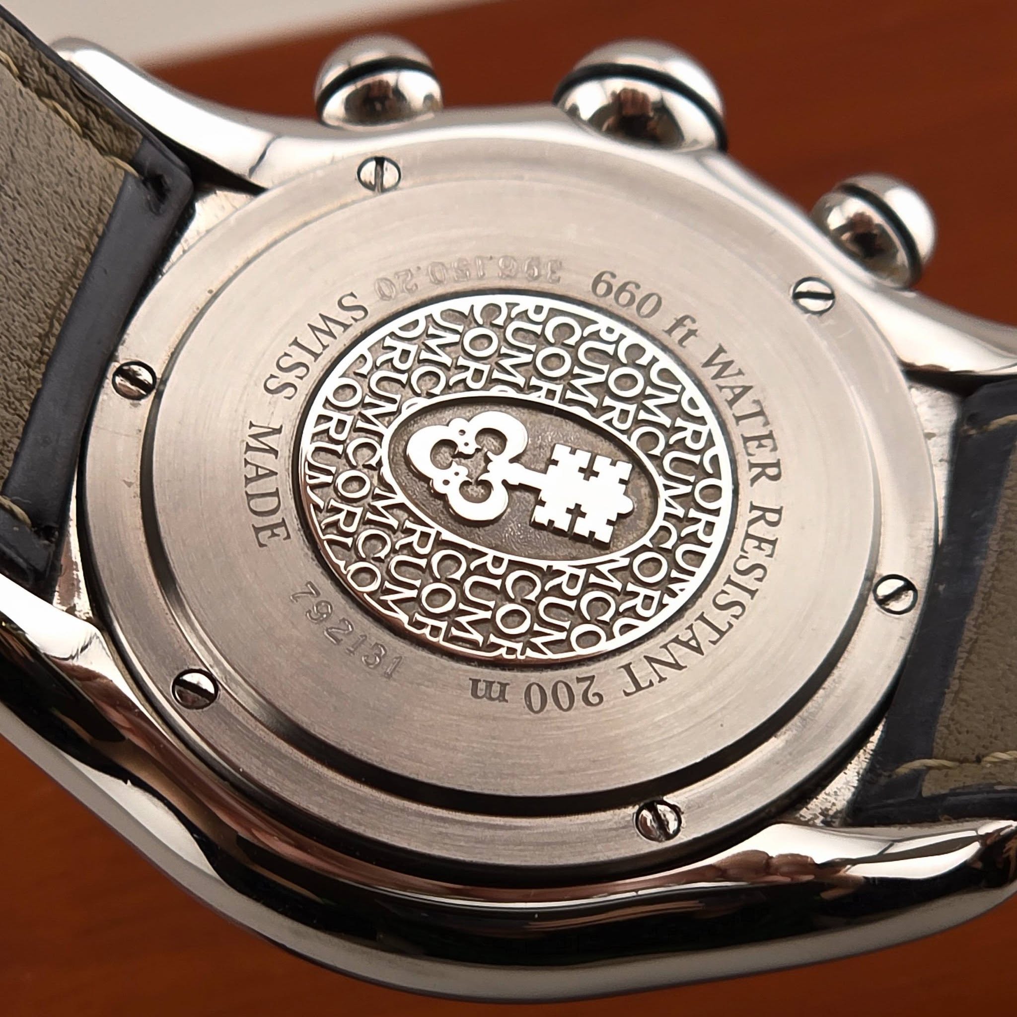 Corum Bubble Chronograph Blue Dial 45mm 396.150.20 - Image 9