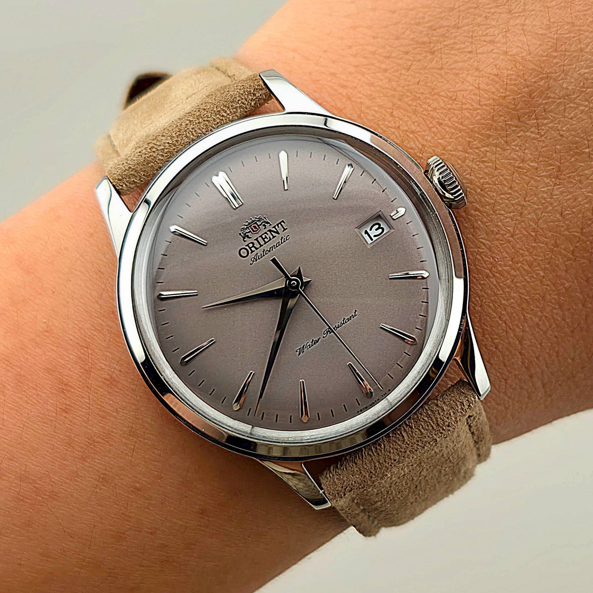 Orient Bambino 38mm Limited Edition Ref: RA-AC0M07N (Dove Grey Dial) - Image 6