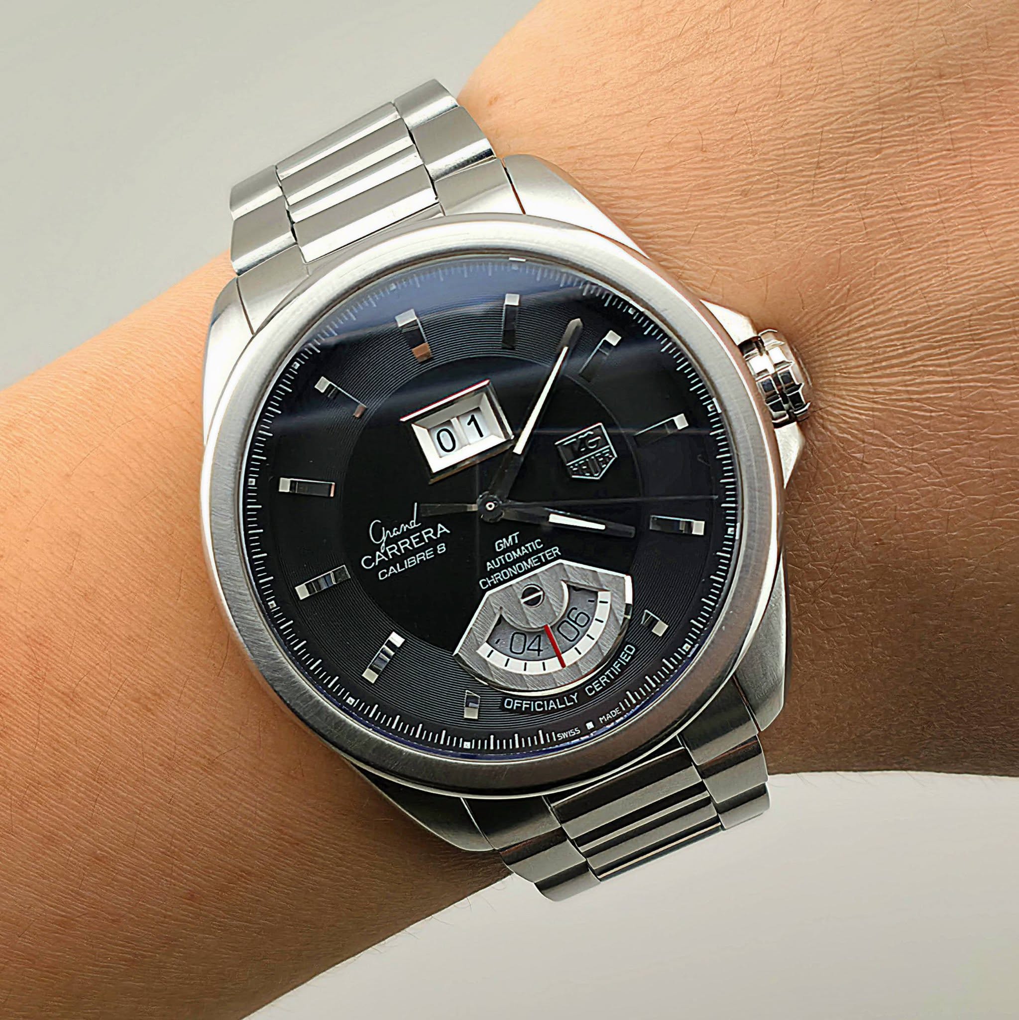 TAG Heuer Grand Carrera GMT Calibre 8 WAV5111.BA0901 - Image 6