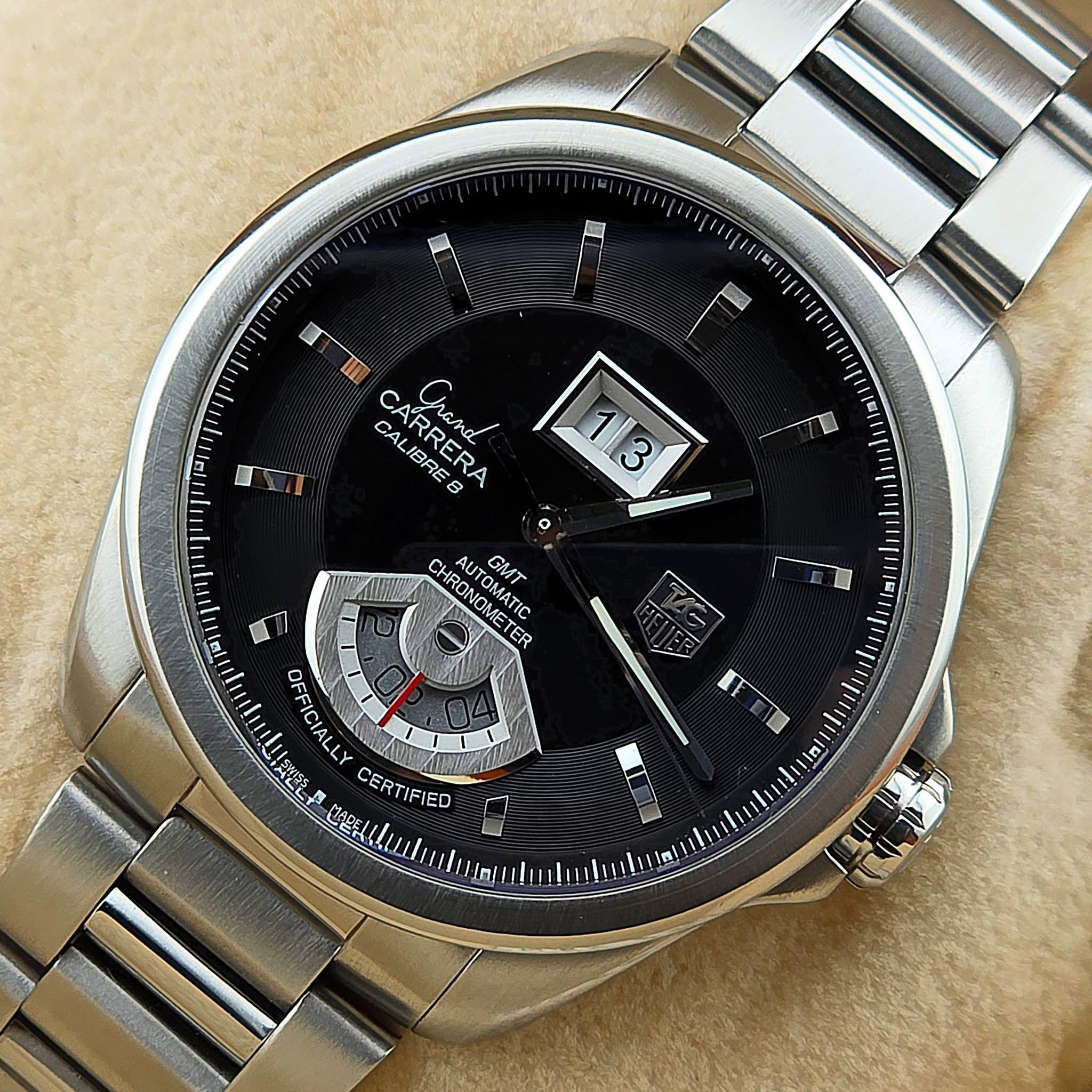 TAG Heuer Grand Carrera GMT Calibre 8 WAV5111.BA0901 - Image 10