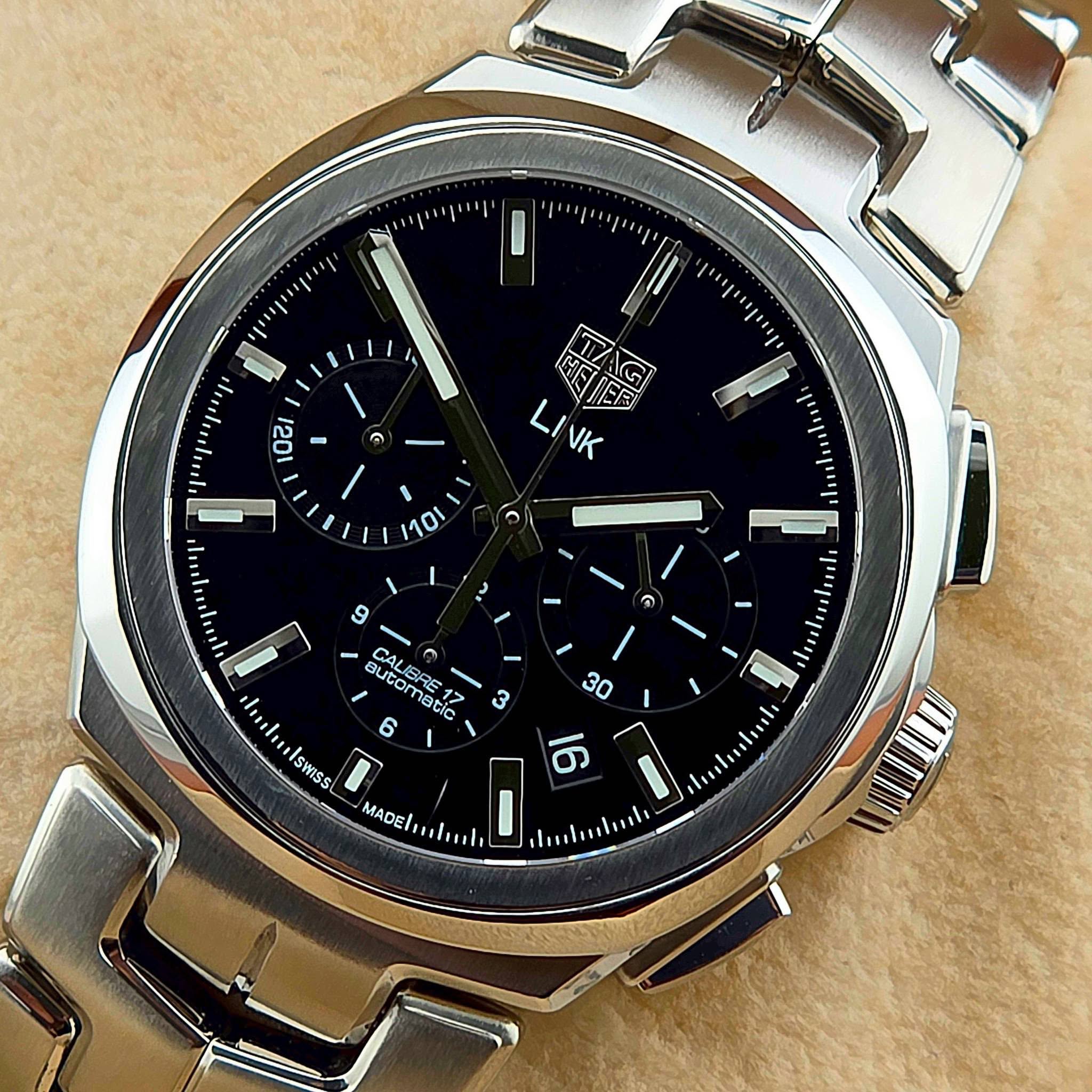TAG Heuer Link Calibre 17 Automatic Chronograph Ref. CBC2110.BA0603 - Image 5