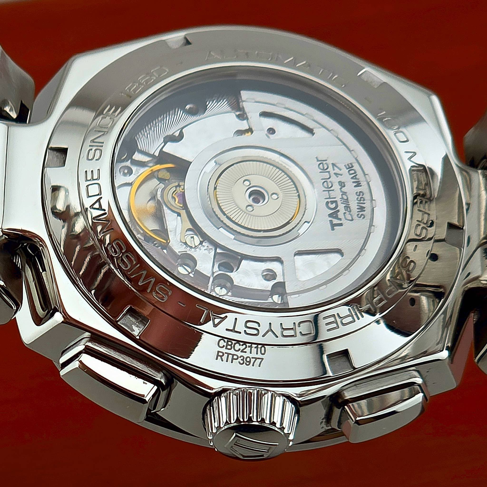 TAG Heuer Link Calibre 17 Automatic Chronograph Ref. CBC2110.BA0603 - Image 10