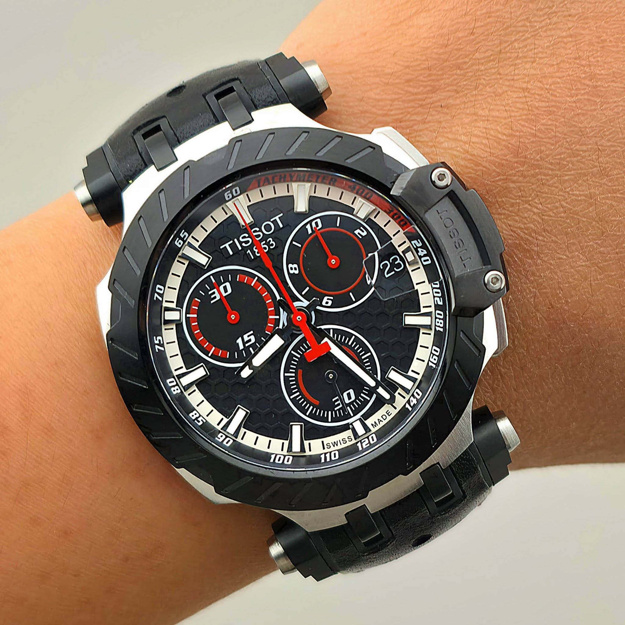 TISSOT นาฬิกาข้อมือ T-Race Limited Moto GP 2020 รุ่น T1154172705101 - Image 5