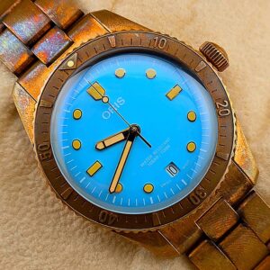 Oris Divers Sixty-Five “Cotton Candy” Blue Dial Bronze Ref. 0173377713155-0781915