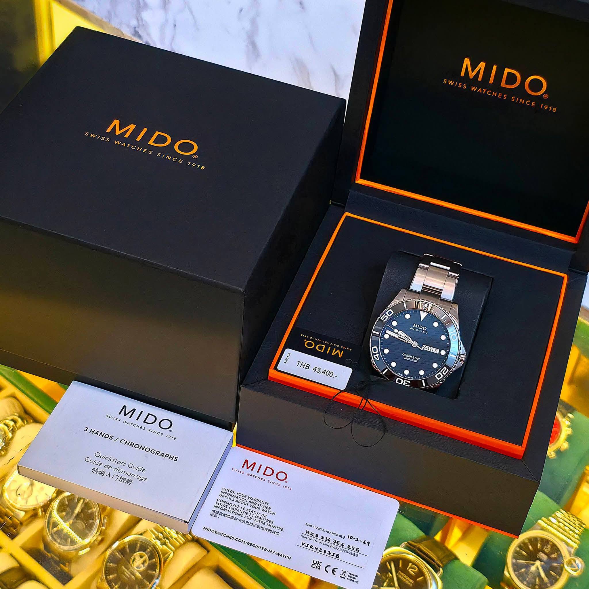 MIDO Ocean Star 200 Automatic Caliber 80 Ref. M042.430.44.051.00 - Image 10