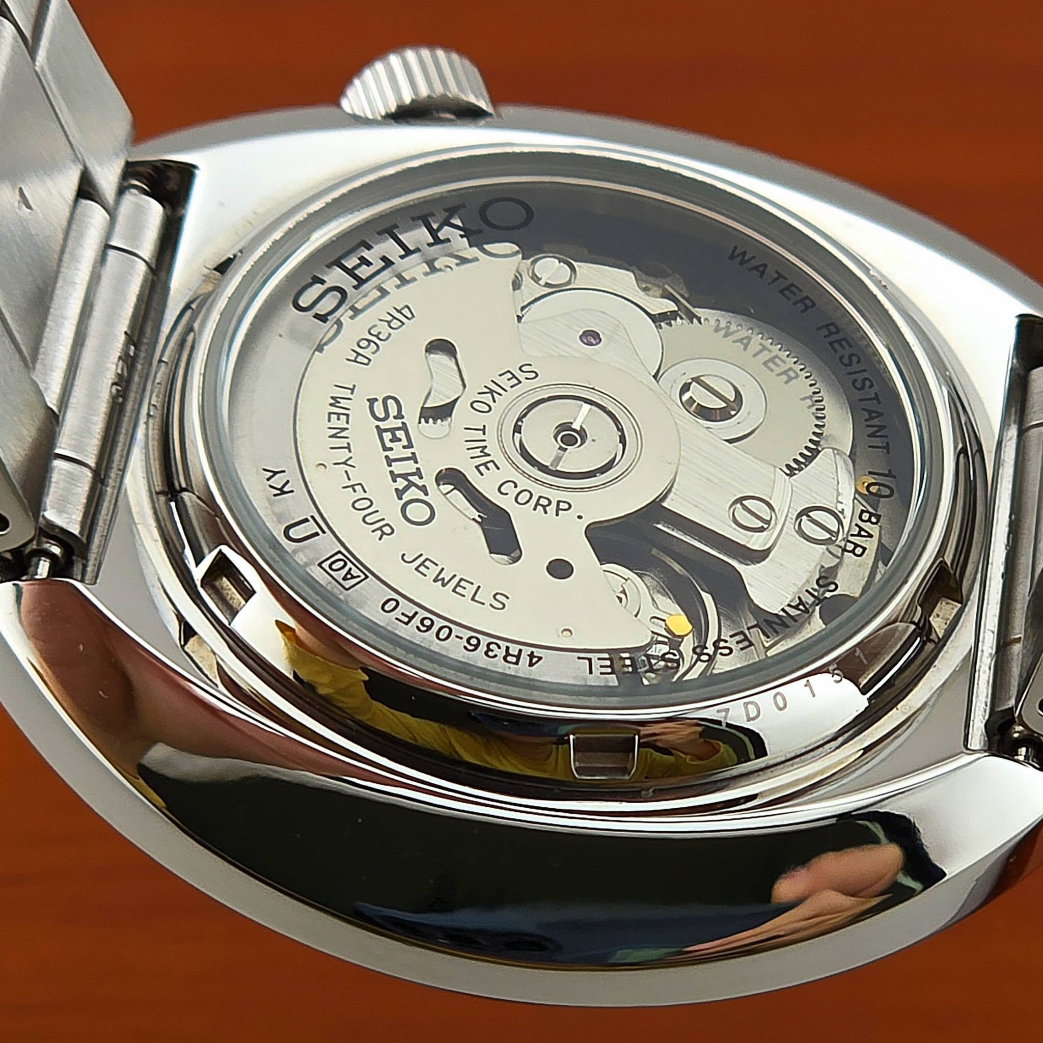 Seiko Recraft Series SRPC09K1 Blue Dial Cushion Case - Image 5