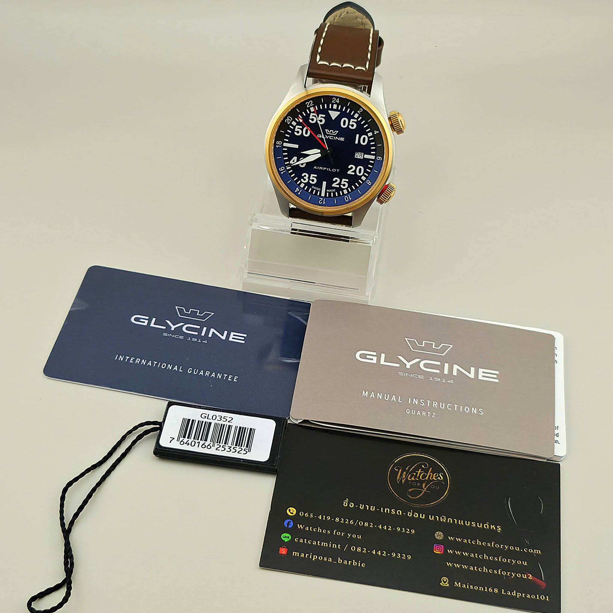 Glycine Airpilot GMT 44 Quartz Ref. GL0352 - Image 6